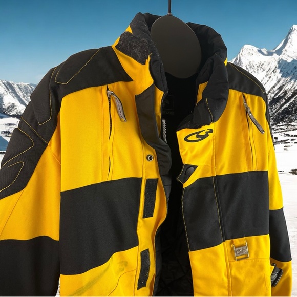 Snowmobiling Coat Padded Shoulders Size M - Picture 7 of 12